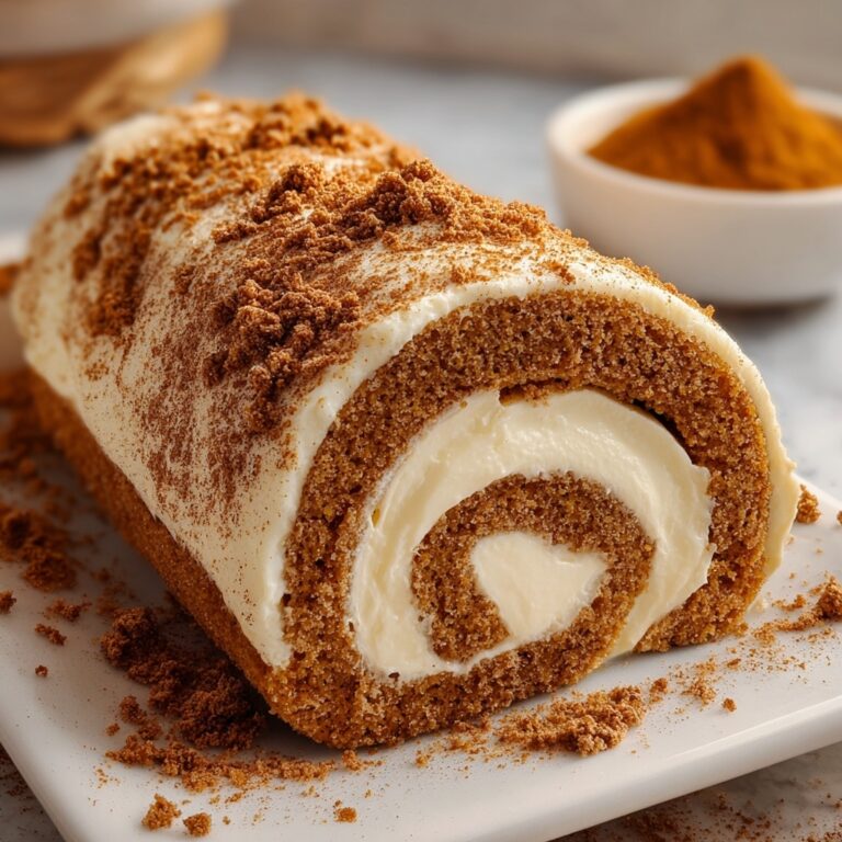Pumpkin Roll with Cream Cheese Recipe
