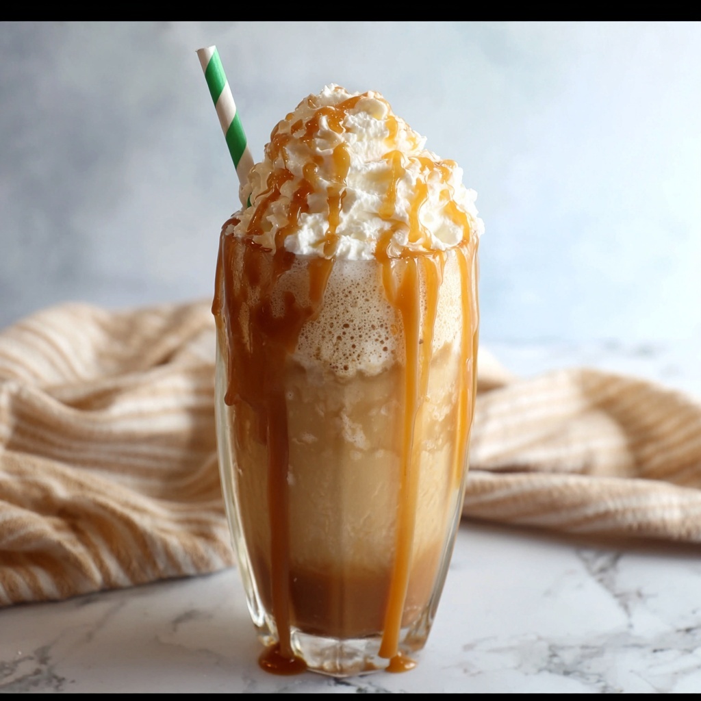 Caramel Frappe Recipe - Recipe Image