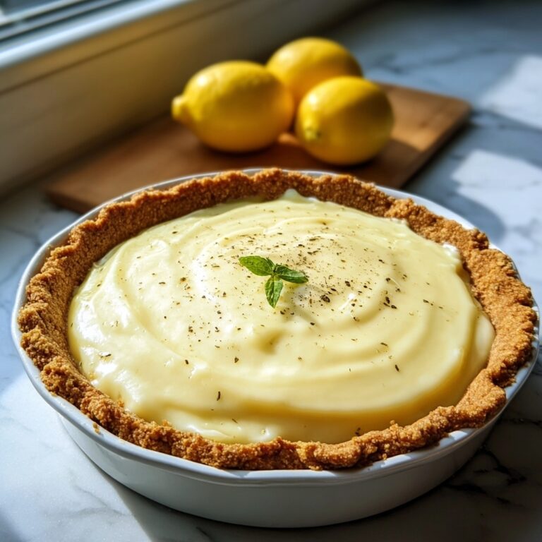 No Bake Lemon Pie Recipe