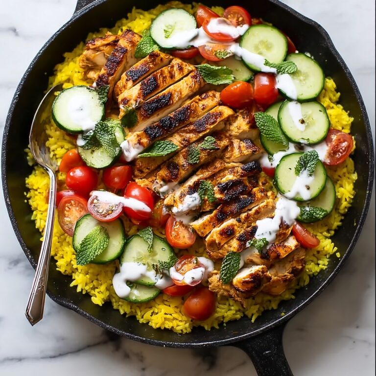 Lemon Herb Chicken Shawarma Casserole Recipe