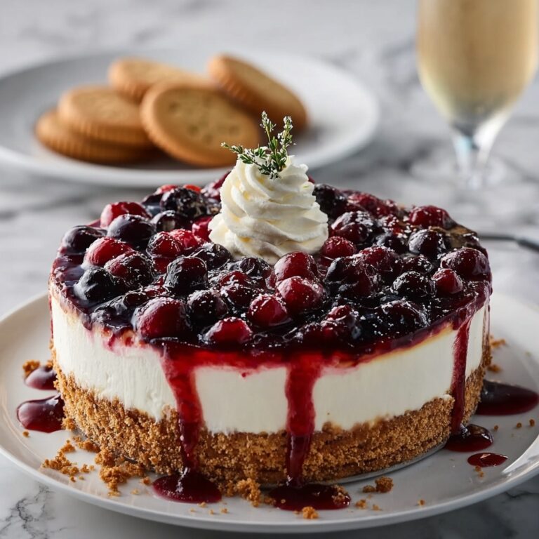 Cranberry White Chocolate Tart Recipe