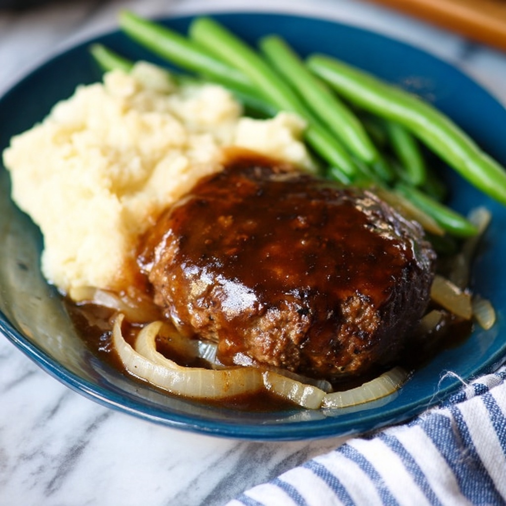 Best Salisbury Steak Recipe - Recipe Image