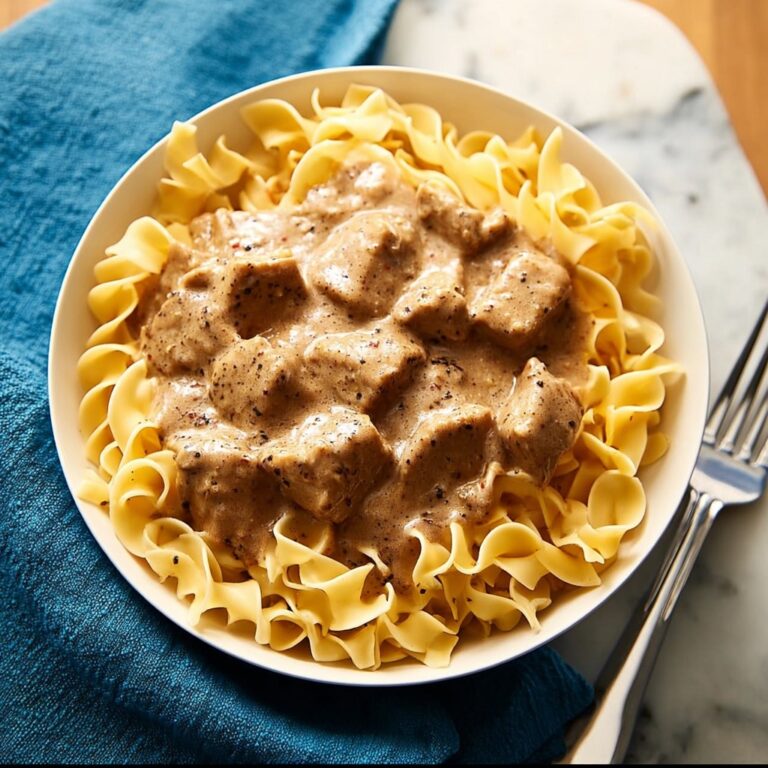 Slow Cooker Beef Stroganoff Recipe