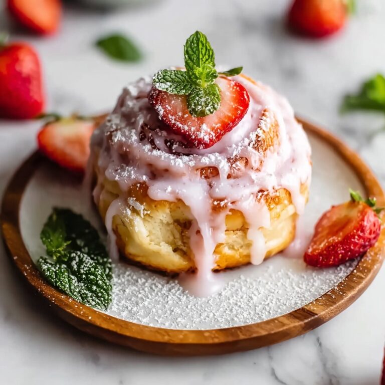 Strawberry Cinnamon Rolls Recipe