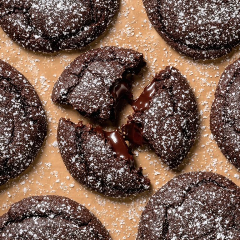 Chocolate Lava Cookies Recipe