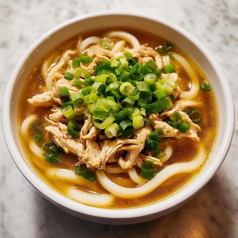 Chicken Udon Soup Recipe
