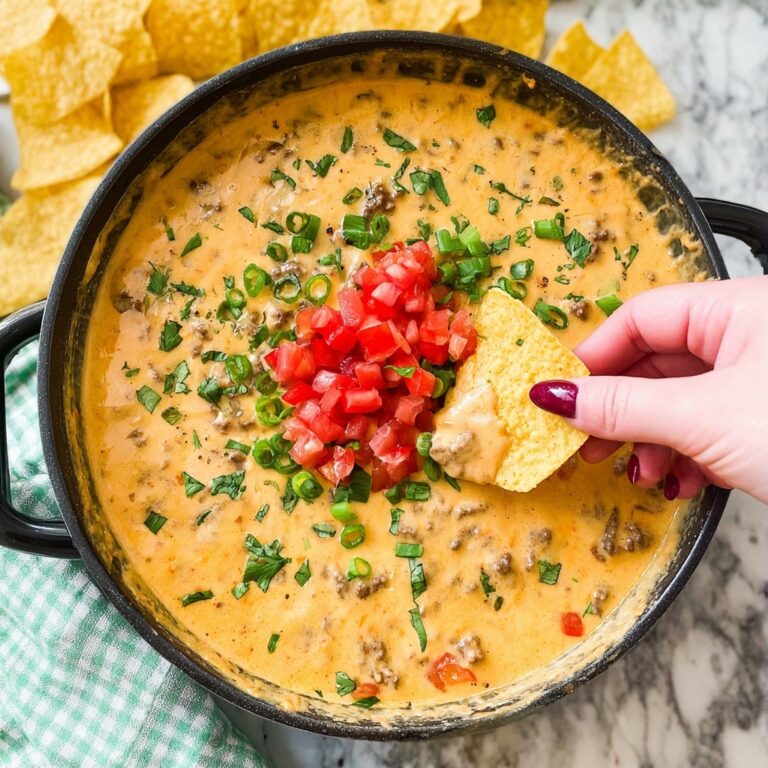 Rotel Dip with Ground Beef and Velveeta Recipe