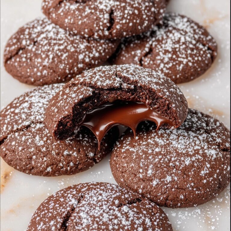 Chocolate Lava Cookies Recipe