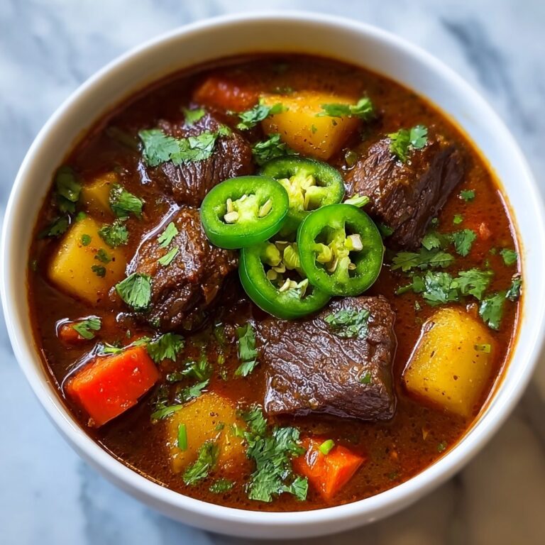 Crockpot Jalapeño Popper Beef Stew Recipe