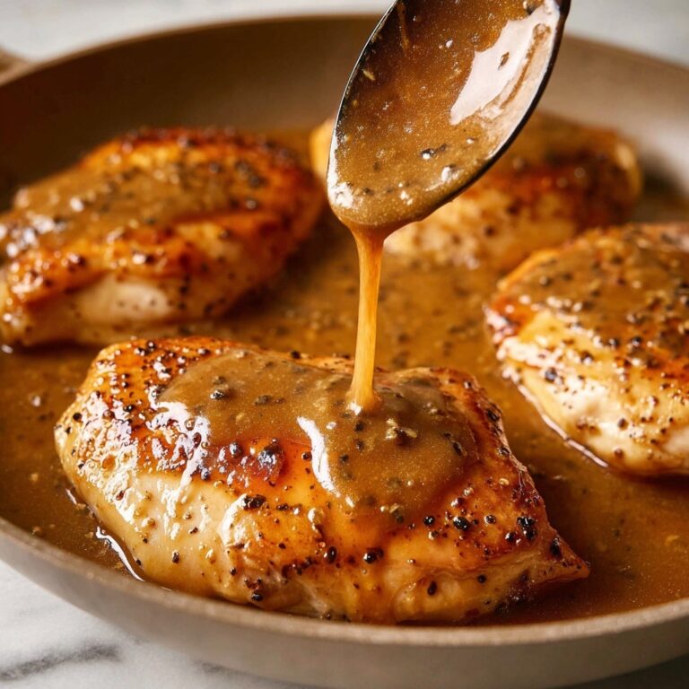 JB’s Chicken au Poivre with Creamy Peppercorn Sauce Recipe