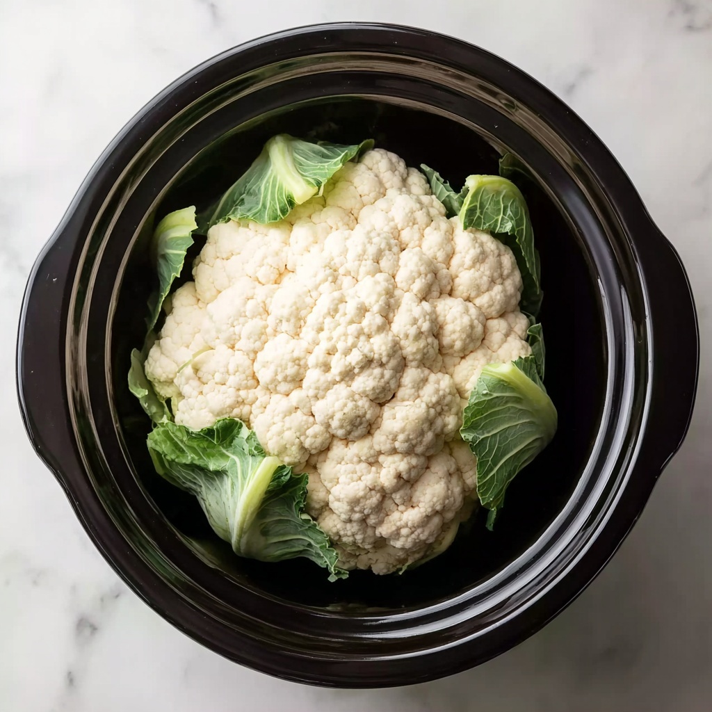 Whole Slow-Cooked Cauliflower Recipe - Recipe Image