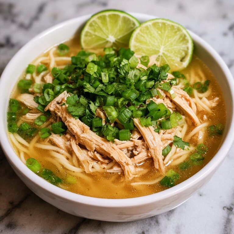 Asian Chicken Noodle Soup Recipe