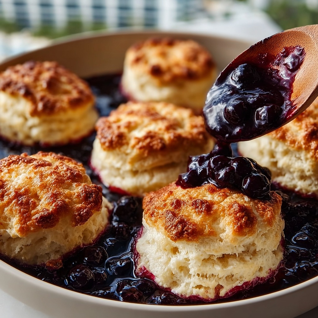 Blueberry Butter Swim Biscuits Recipe - Recipe Image