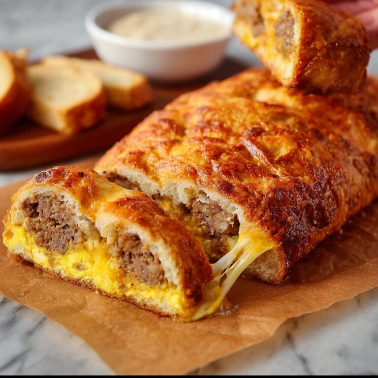 Breakfast Stromboli Recipe
