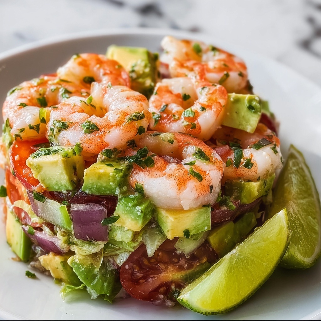 Shrimp Avocado Salad: A Creamy Delight for Every Occasion Recipe - Recipe Image