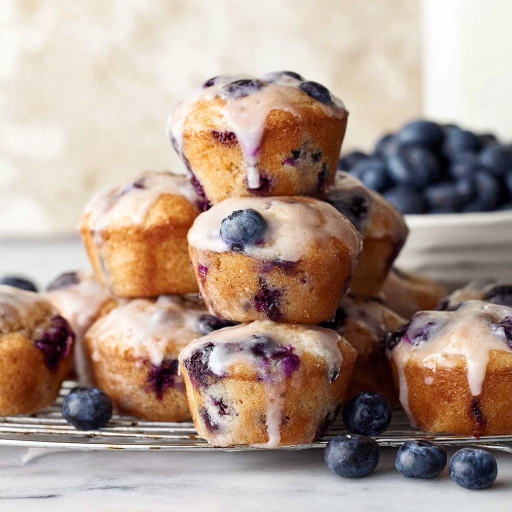 Baked Blueberry Fritter Bites Recipe - Recipe Image