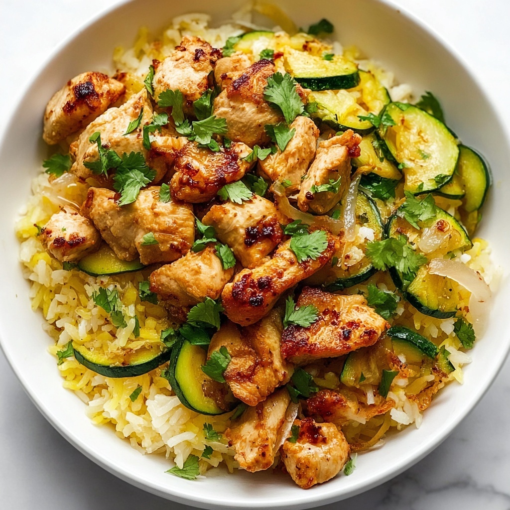 Easy Baked Chicken and Zucchini Recipe - Recipe Image