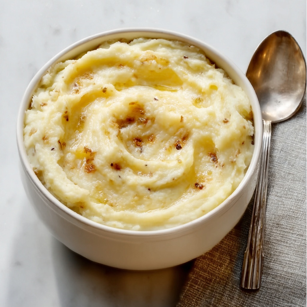 Roasted Garlic Mashed Potatoes Recipe - Recipe Image