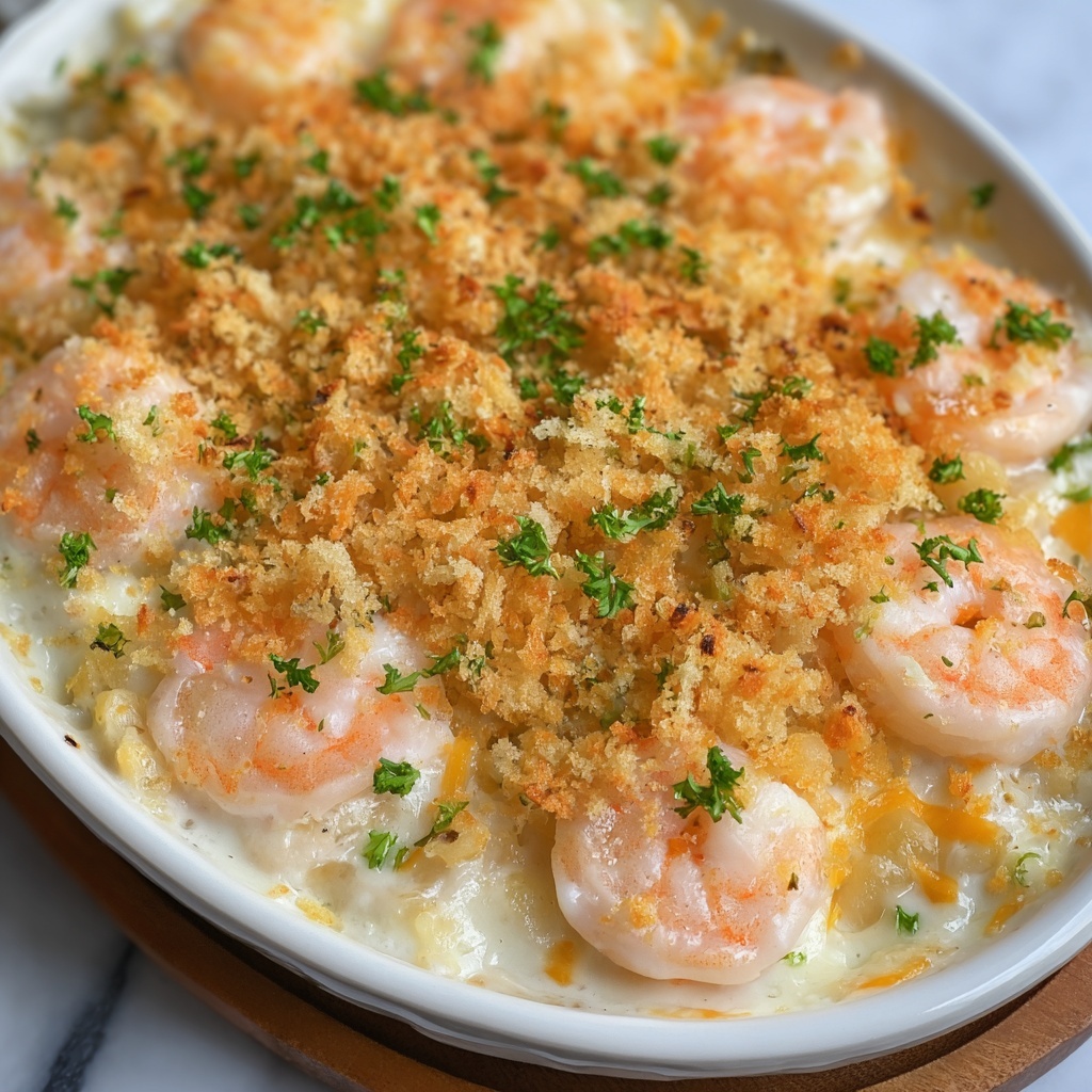 Crab and Shrimp Casserole Recipe - Recipe Image