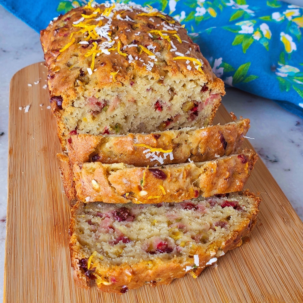 Healthy Rhubarb Bread Recipe - Recipe Image