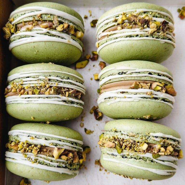 Pistachio Macarons Recipe