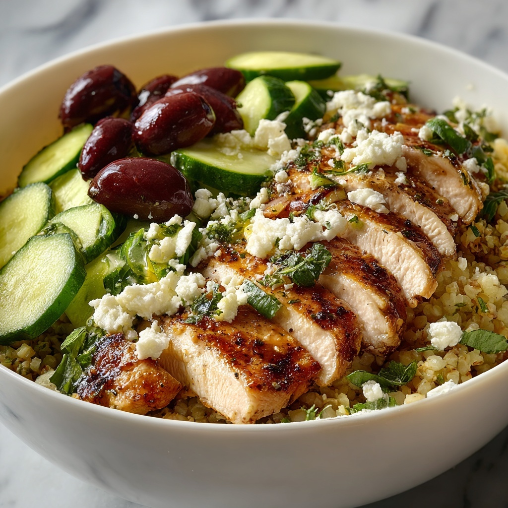 Greek Chicken Power Bowl Recipe - Recipe Image