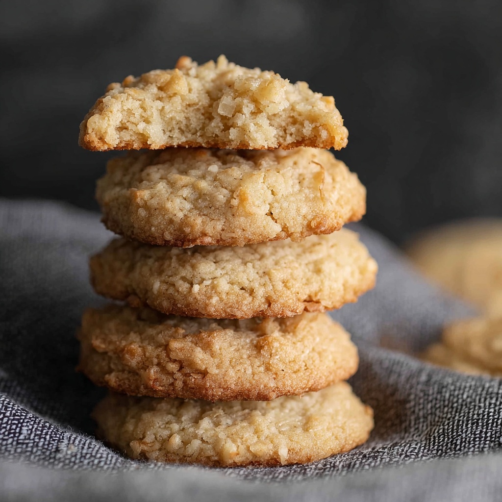 Coconut Cream Cheese Cookies Recipe - Recipe Image