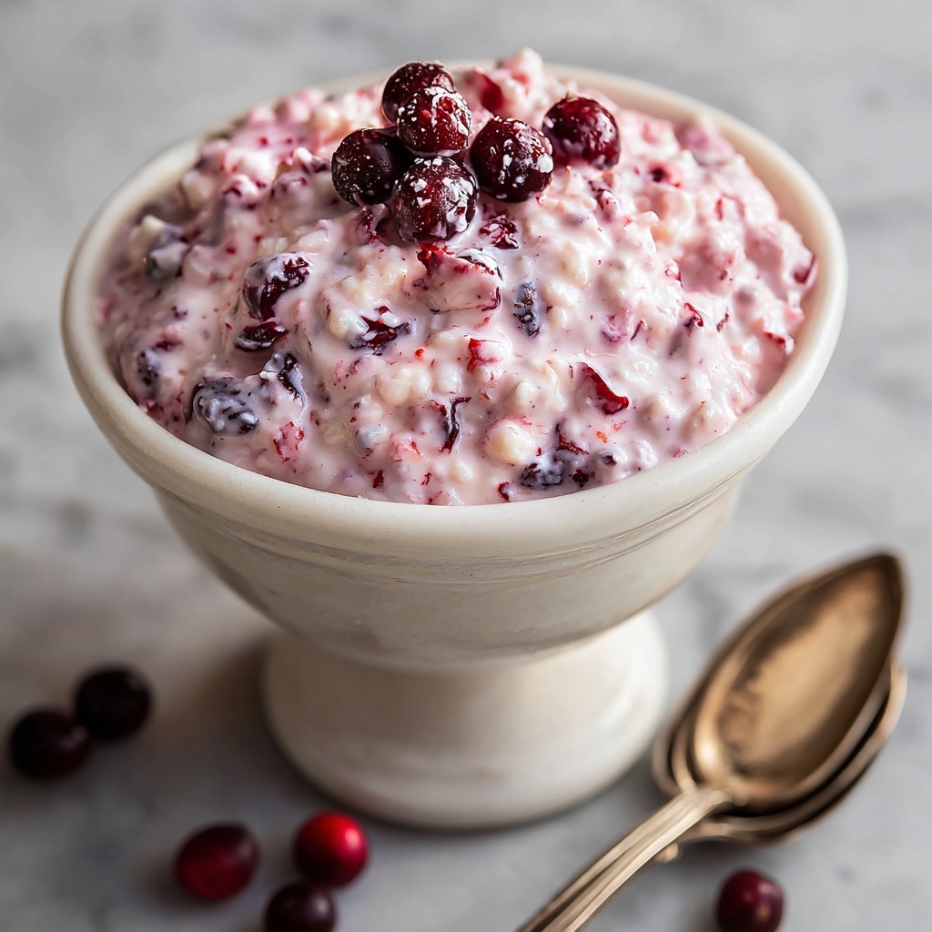 Cranberry Fluff Recipe - Recipe Image
