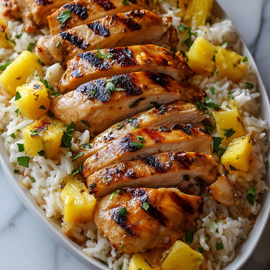 Pineapple Chicken and Rice Recipe - Recipe Image