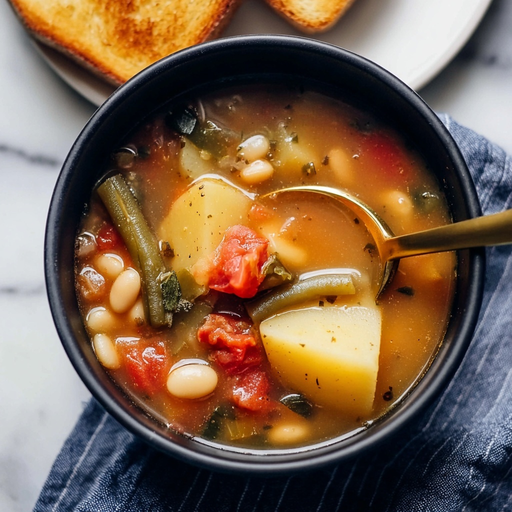 Instant Pot Vegetable Soup Recipe - Recipe Image
