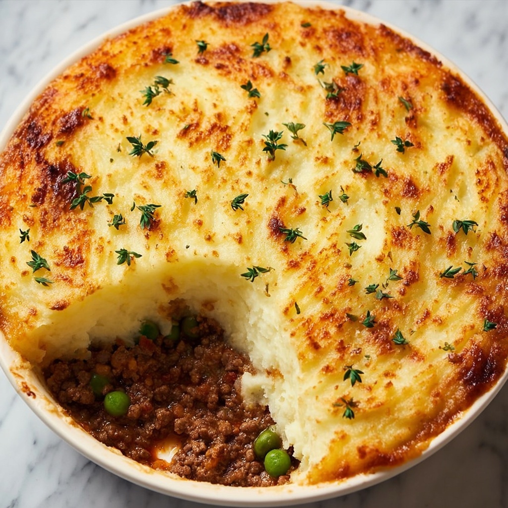 Vegan Lentil Shepherd’s Pie: A Hearty Plant-Based Classic Recipe - Recipe Image