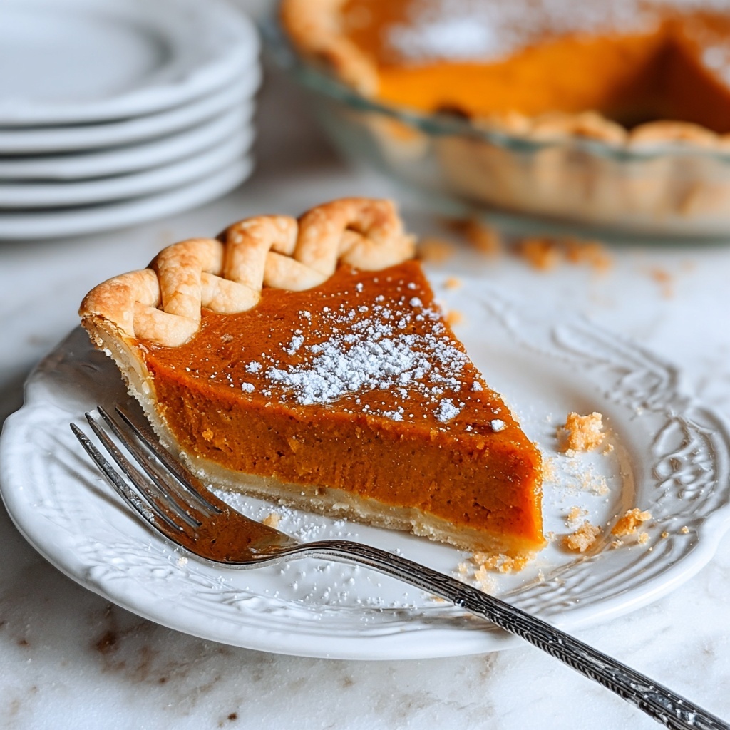 Sweet Potato Pie: A Comforting Classic Dessert Recipe - Recipe Image