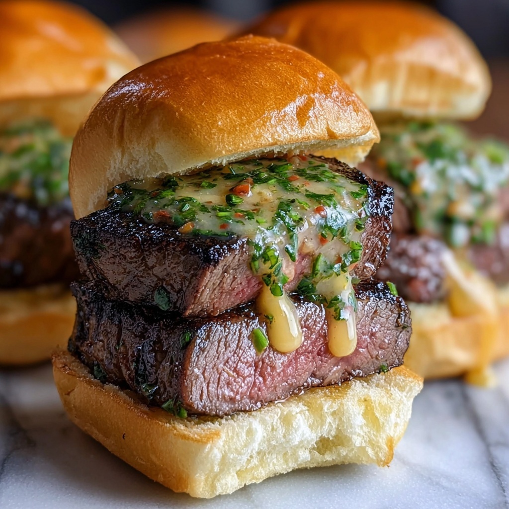 Cowboy Butter Steak Sliders Recipe - Recipe Image