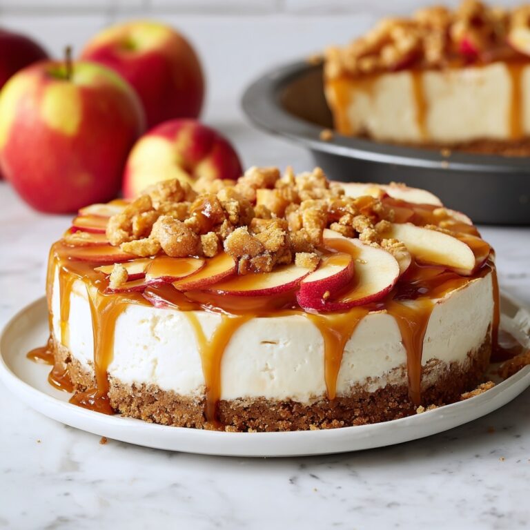No-Bake Apple Pie Cheesecake Recipe