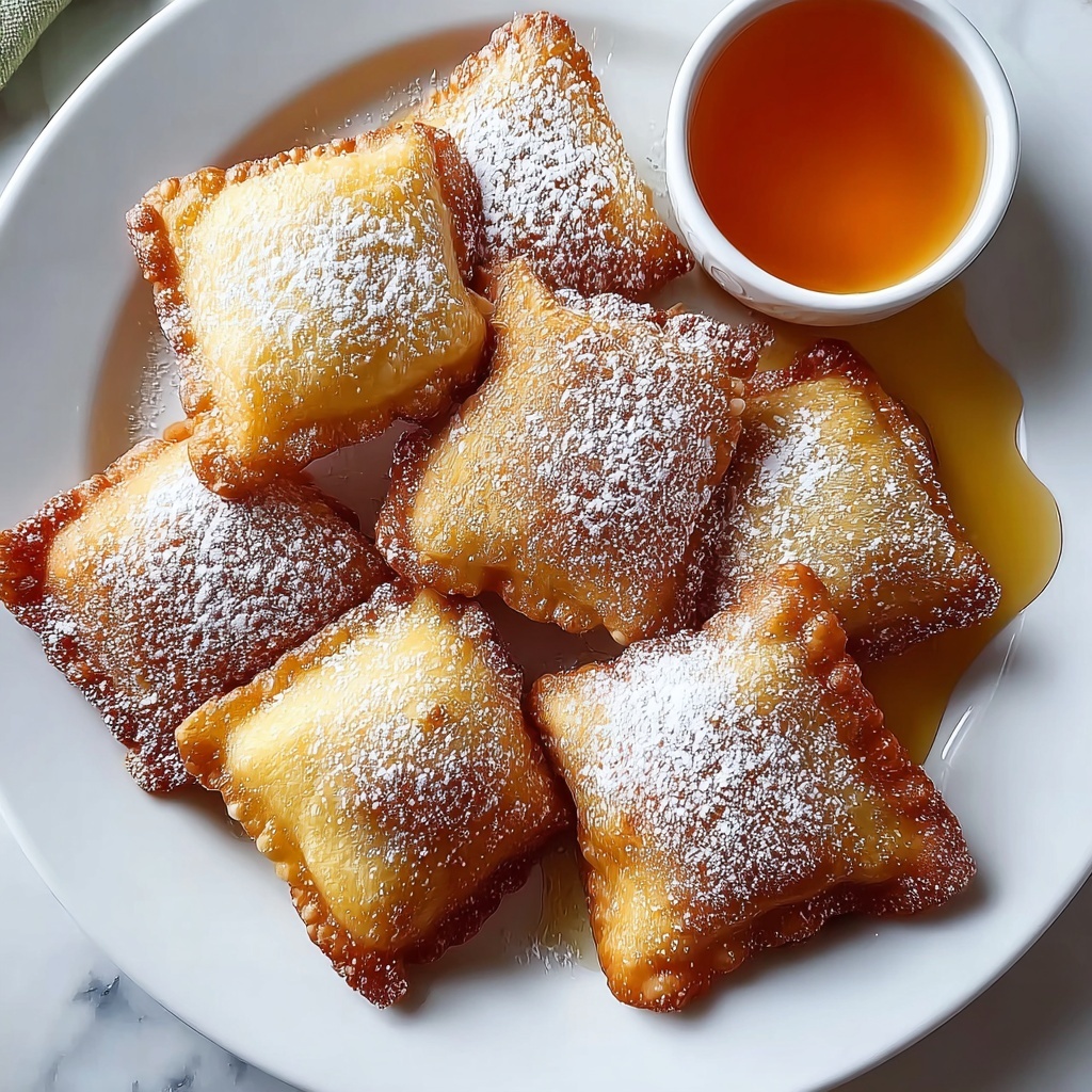 Delicious Homemade Sopapillas with Honey Recipe - Recipe Image