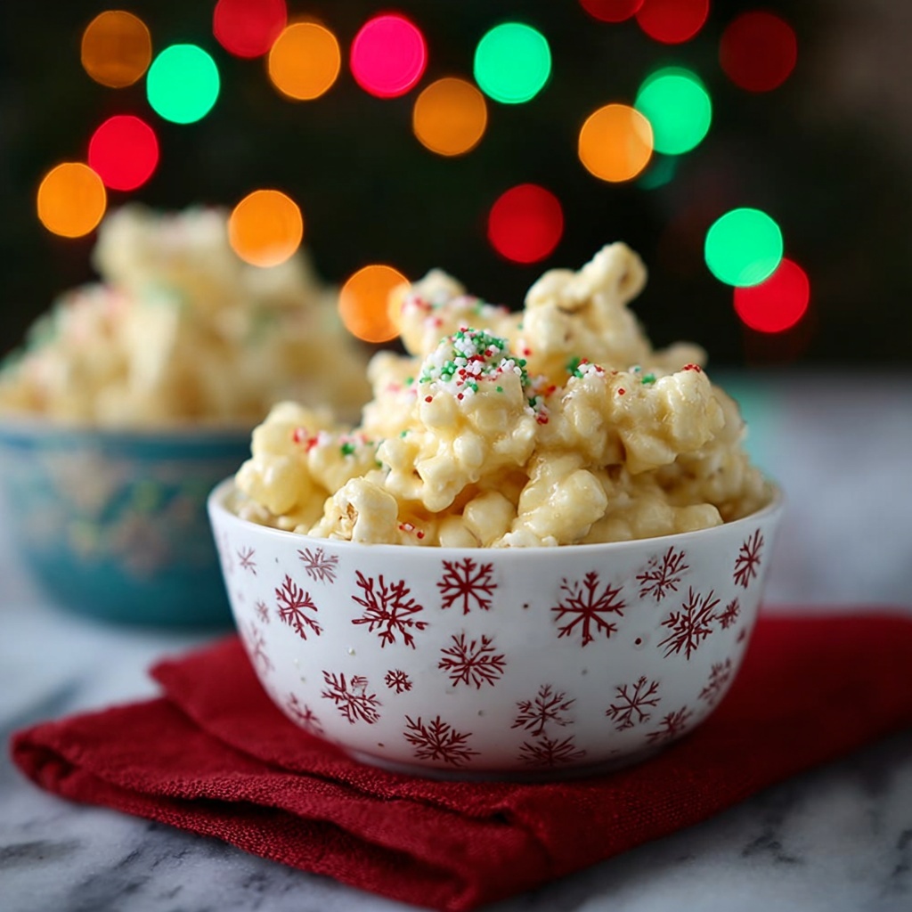Candied Puff Corn (Christmas Crack) Recipe - Recipe Image
