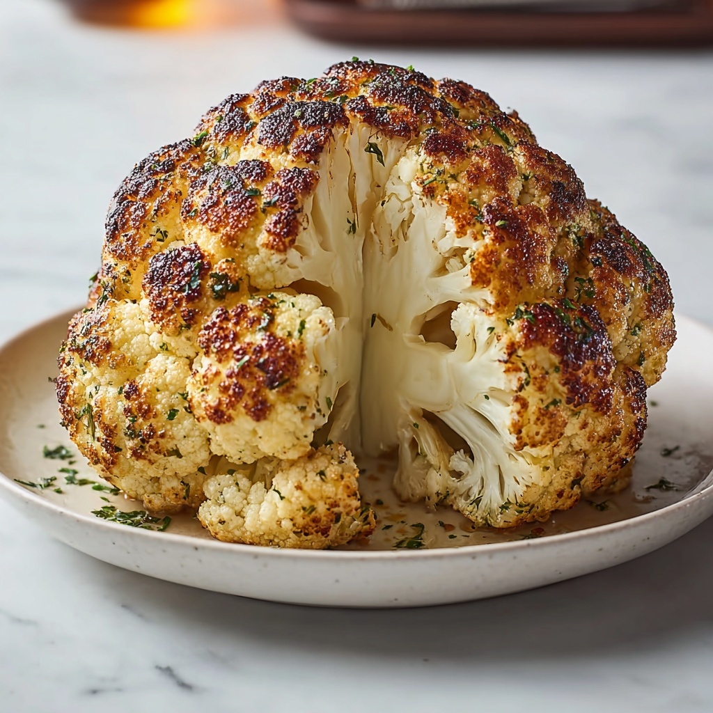 Whole Slow-Cooked Cauliflower Recipe - Recipe Image