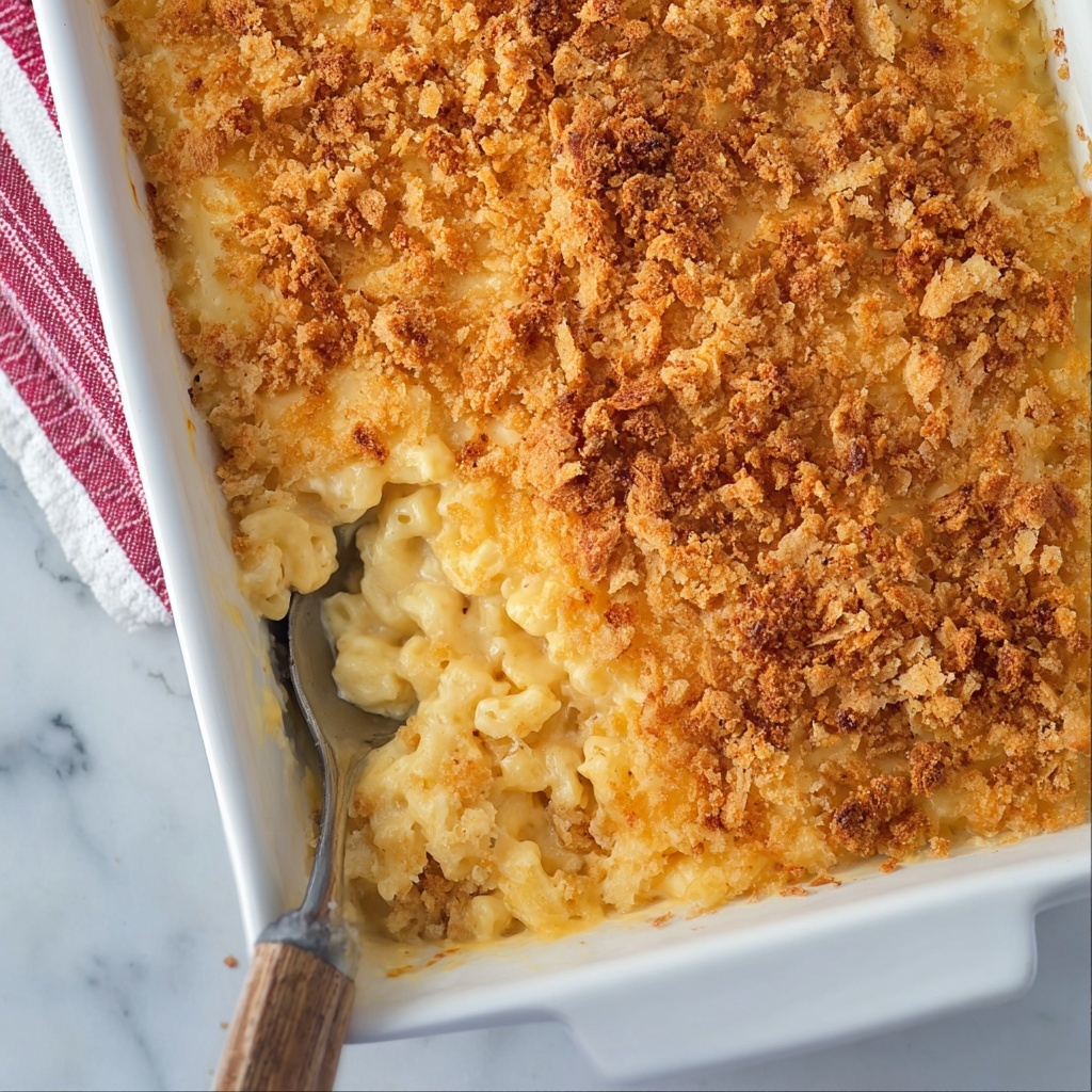 Baked Mac and Cheese with Cheez-It Crust Recipe - Recipe Image