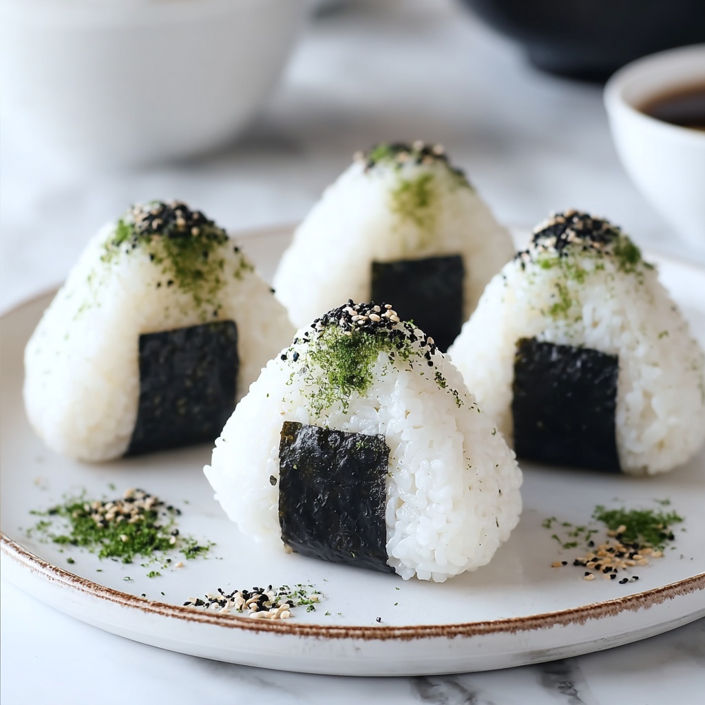 Delicious Onigiri: Japanese Rice Balls You Can Customize Recipe - Recipe Image