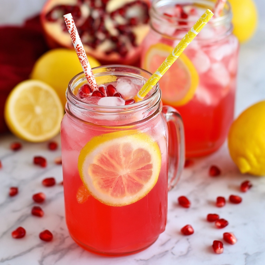 Pomegranate Lemonade Recipe - Recipe Image