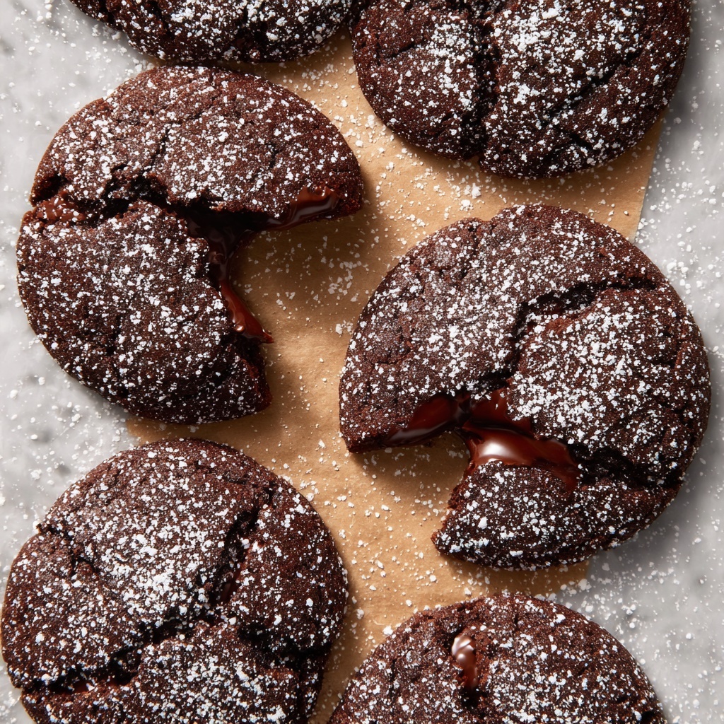 Chocolate Lava Cookies Recipe - Recipe Image