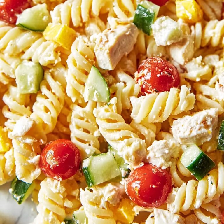 Savory Chicken Club Pasta Salad: Your Summer Flavor Fix Recipe