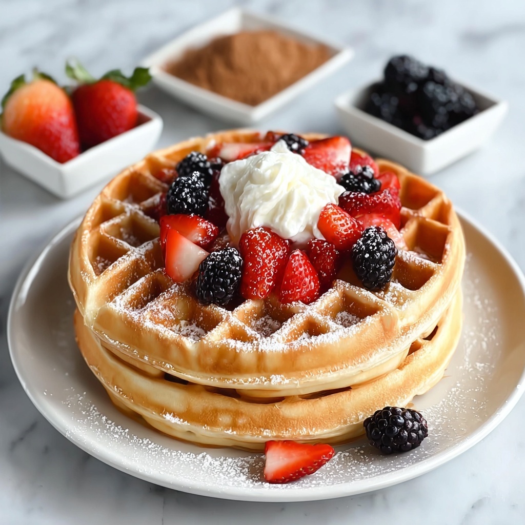 Healthy Protein Waffles in Just 10 Minutes Recipe - Recipe Image