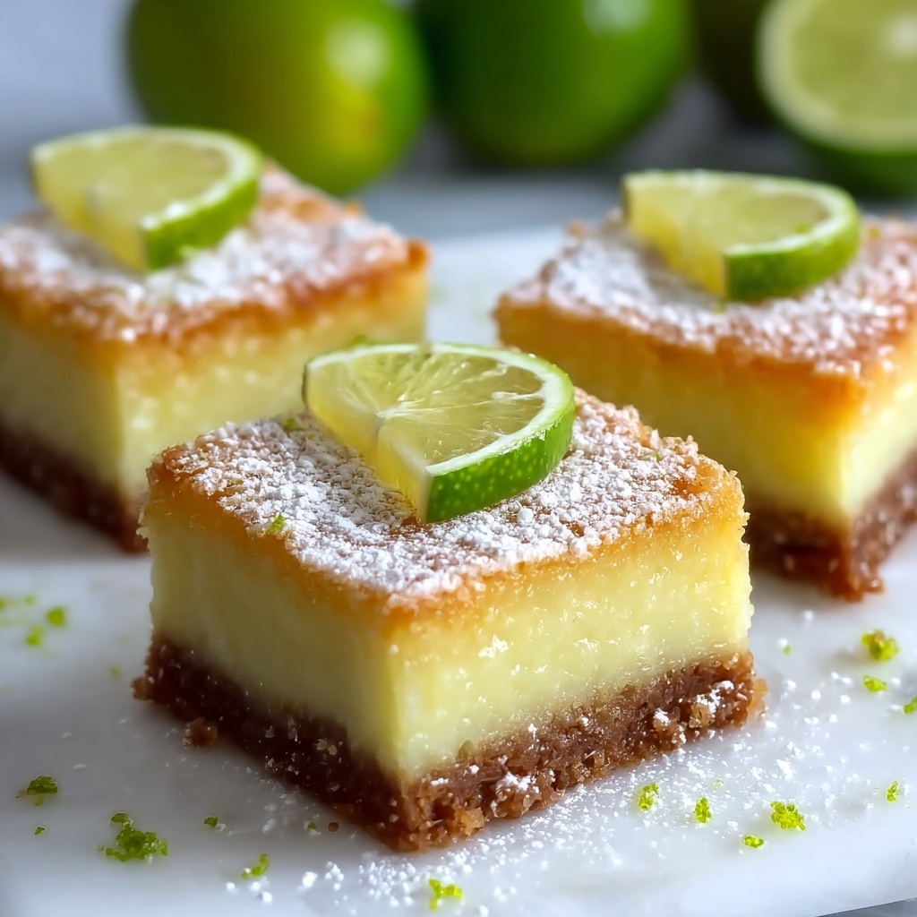 Key Lime Bars Recipe - Recipe Image