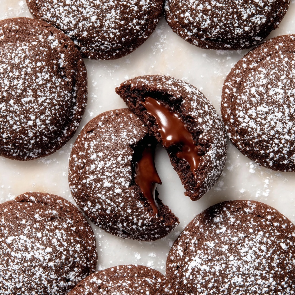 Chocolate Lava Cookies Recipe - Recipe Image