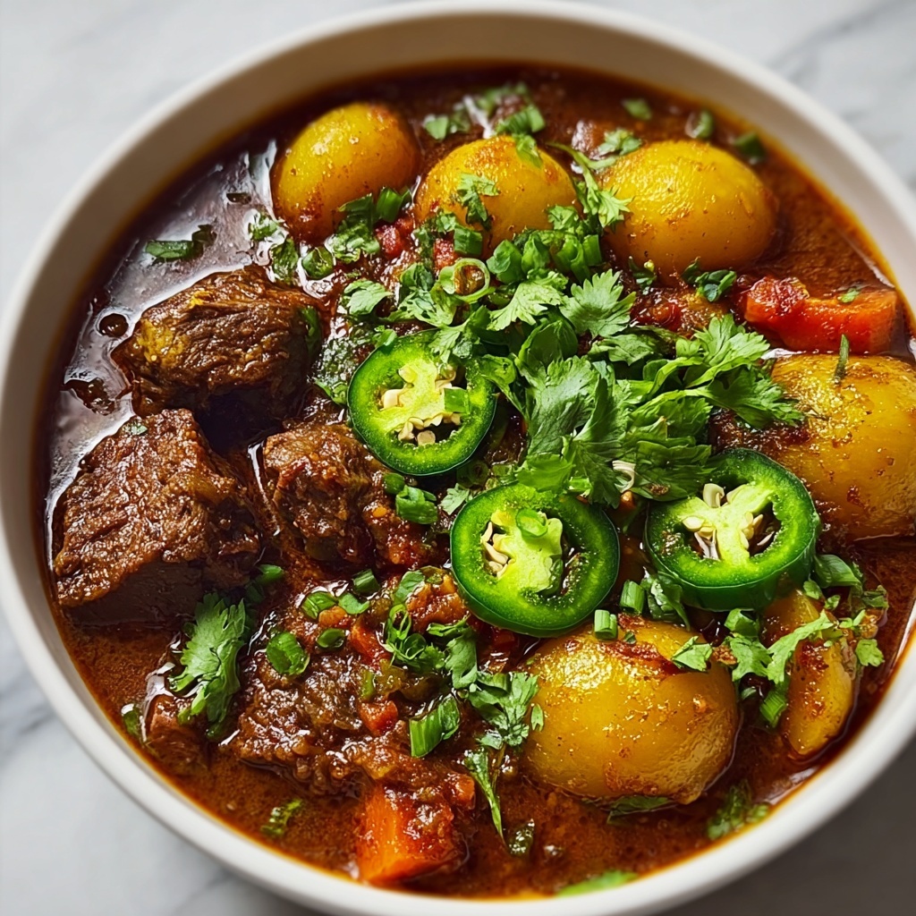 Crockpot Jalapeño Popper Beef Stew Recipe - Recipe Image