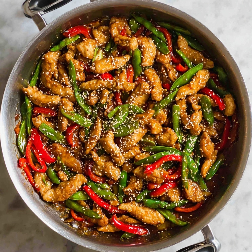 Honey Garlic Chicken Stir Fry Recipe - Recipe Image
