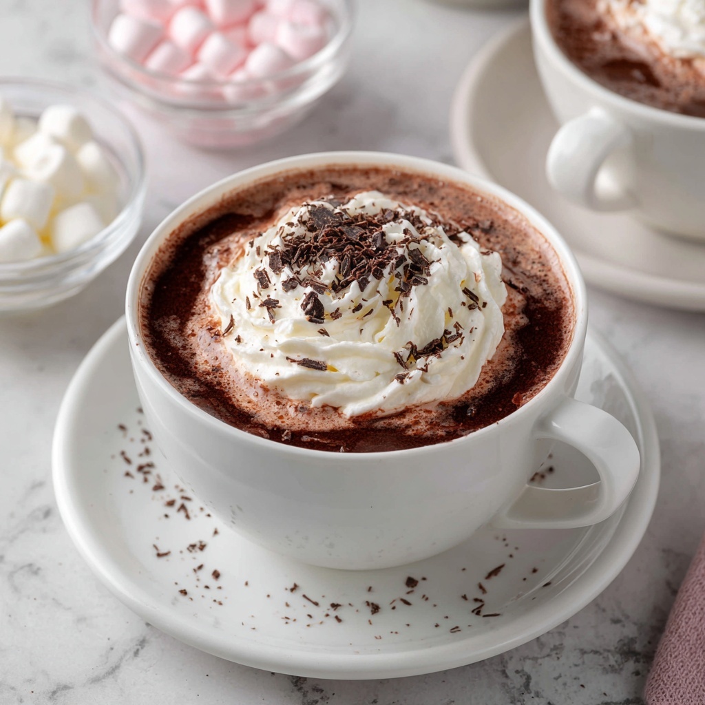 Rich Homemade Hot Chocolate Recipe - Recipe Image