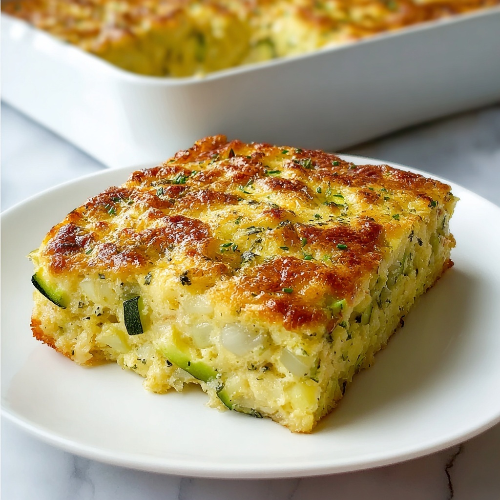 Simple Zucchini Dill Casserole Recipe - Recipe Image