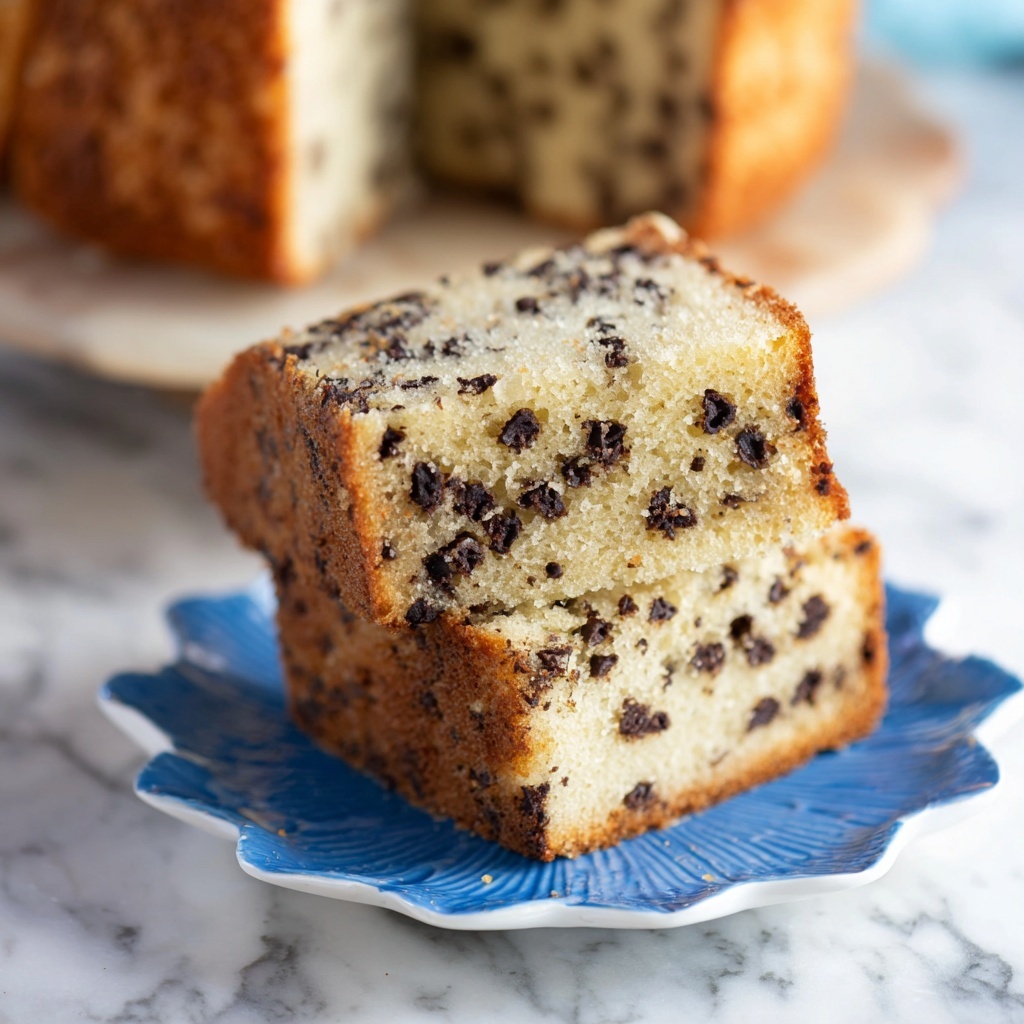 The BEST Chocolate Chip Pound Cake Recipe - Recipe Image